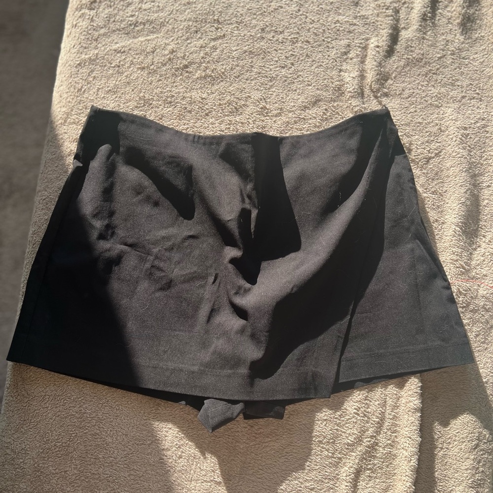 ASOS black skort